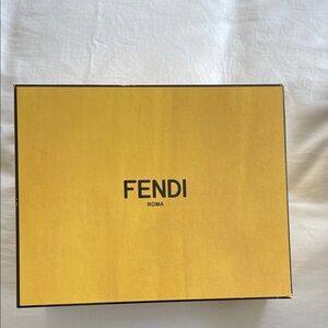 Fendi Golden Yellow Gift Box